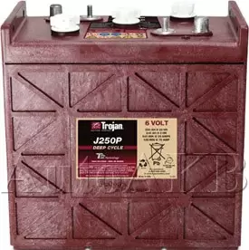 Аккумулятор тяговый Trojan J250P 6V (с жидким электролитом) 250 Ач
