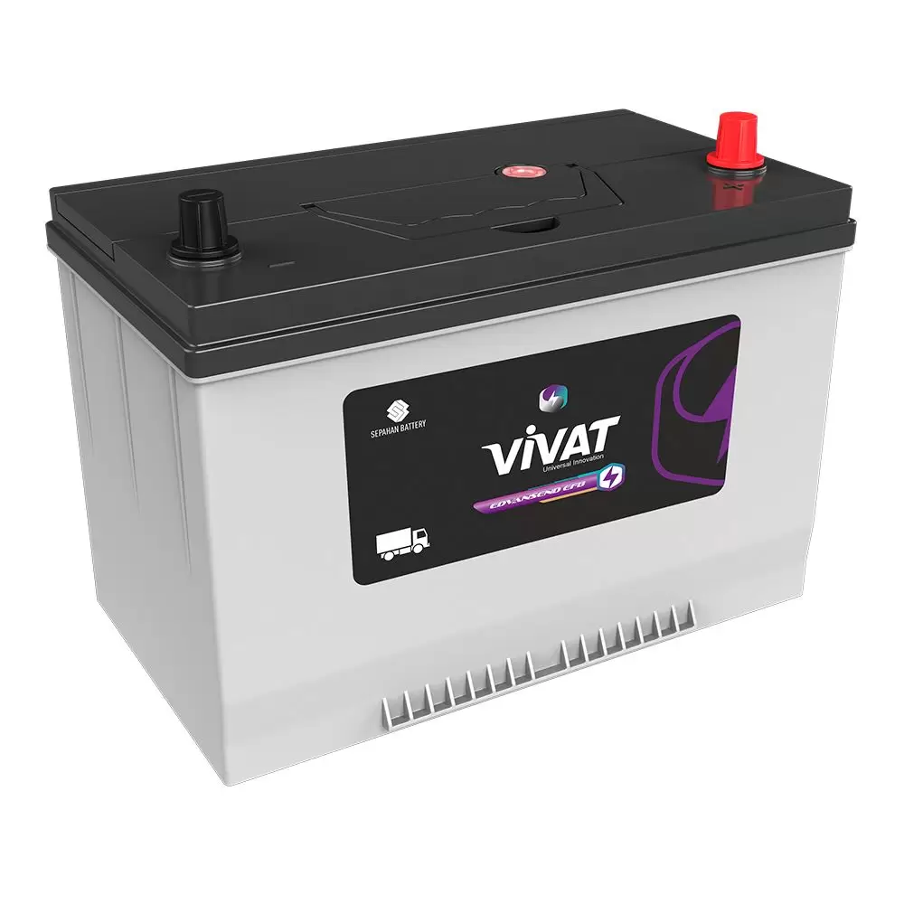 Аккумулятор автомобильный Vivat EFB 90D31L 90Ah 800A оп