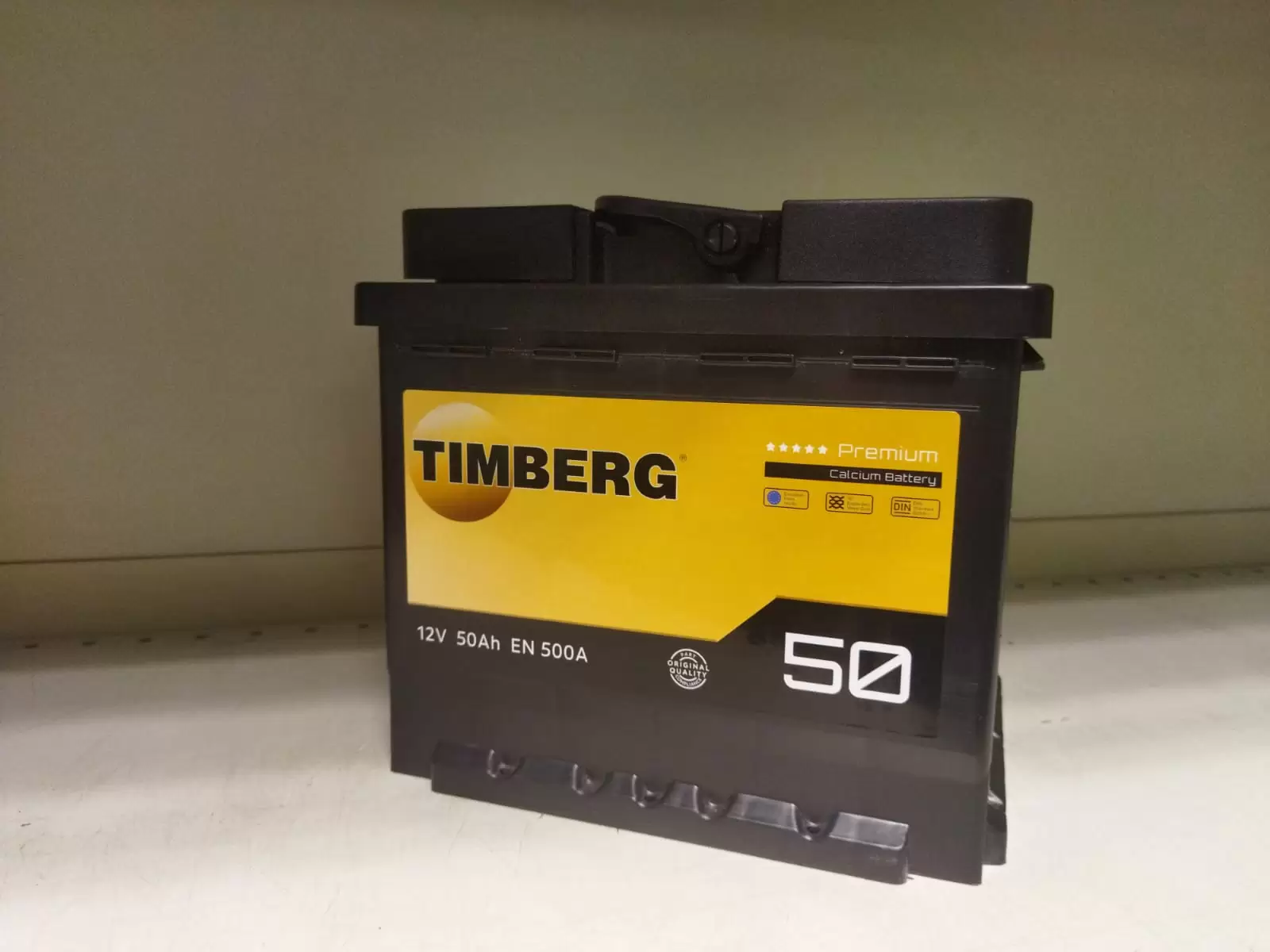 Аккумулятор автомобильный Timberg PREMIUM TP500 6СТ-50VL 50 Ач обр.