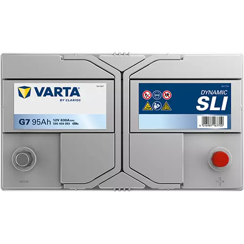 Аккумулятор автомобильный Varta Dynamic SLI G7 6СТ-95 Ач обр. (115D31L)