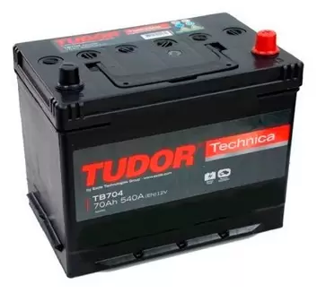 Аккумулятор автомобильный TUDOR Technica TB704 6СТ-70 Ач обр.