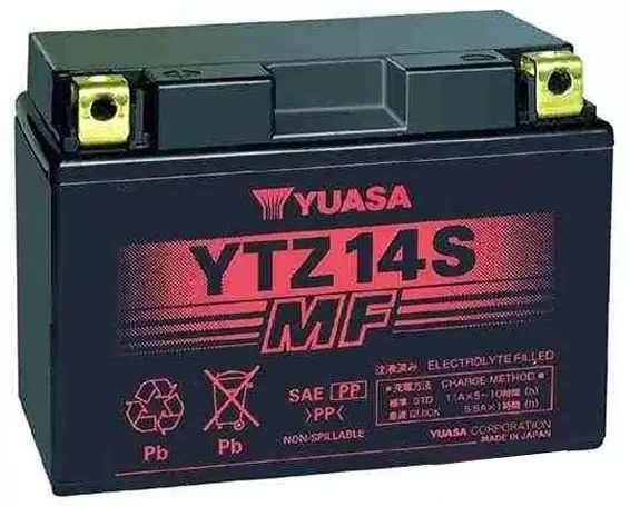 Аккумулятор мото YUASA YTZ14S 11 Ач