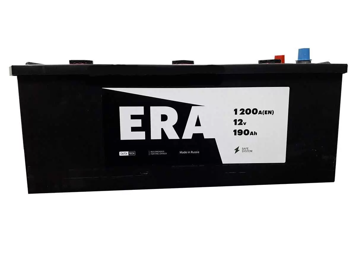 Аккумулятор грузовой ERA 190.0 Ah 1200 A ПП