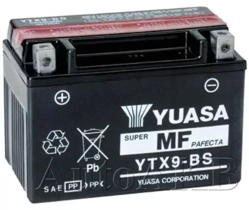 Аккумулятор мото YUASA YTX9-BS 8 Ач