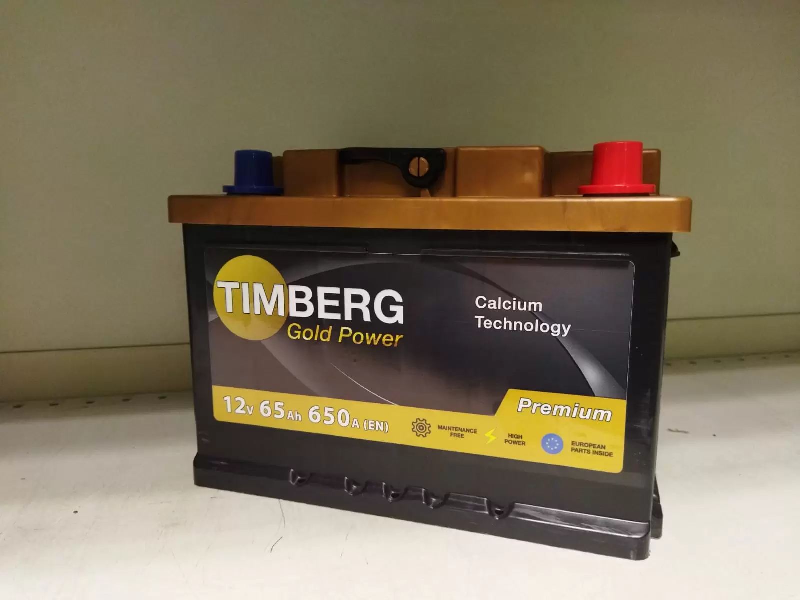 Аккумулятор автомобильный Timberg PREMIUM TP650 6СТ-65VL 65 Ач обр.