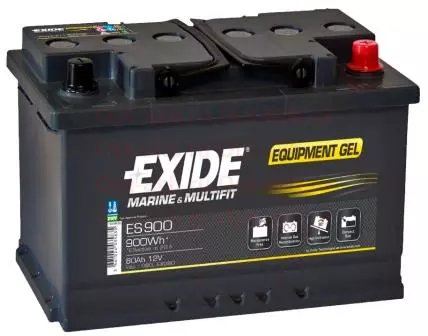 Аккумулятор лодочный EXIDE EQUIPMENT Gel ES 900 80 Ач