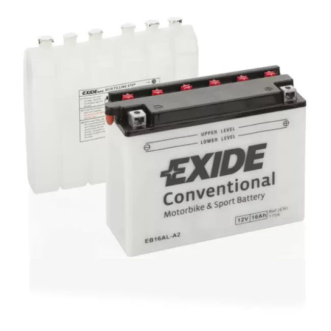 Аккумулятор мото EXIDE EB16AL-A2/YB16AL-A2 16 Ач