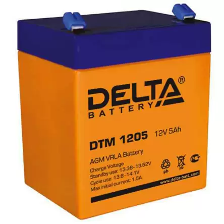 Аккумулятор Delta DTM 1205  5 Ач