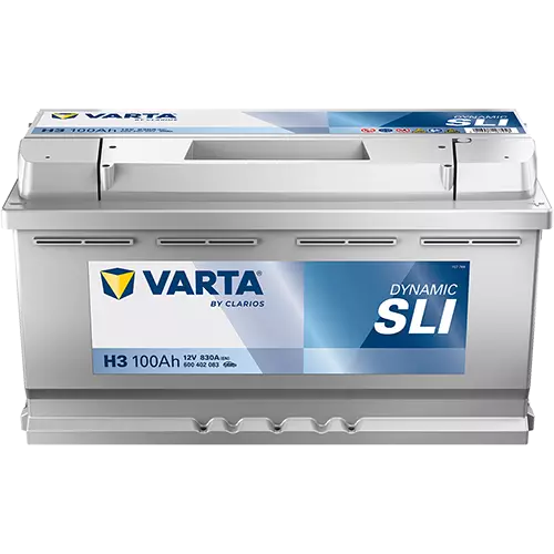 Аккумулятор автомобильный Varta Dynamic SLI H3 6СТ-100 Ач обр.