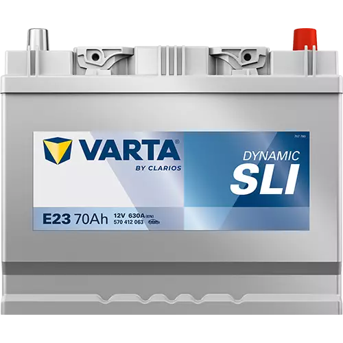 Аккумулятор автомобильный Varta Dynamic SLI E23 6СТ-70 Ач обр. (80D26L)