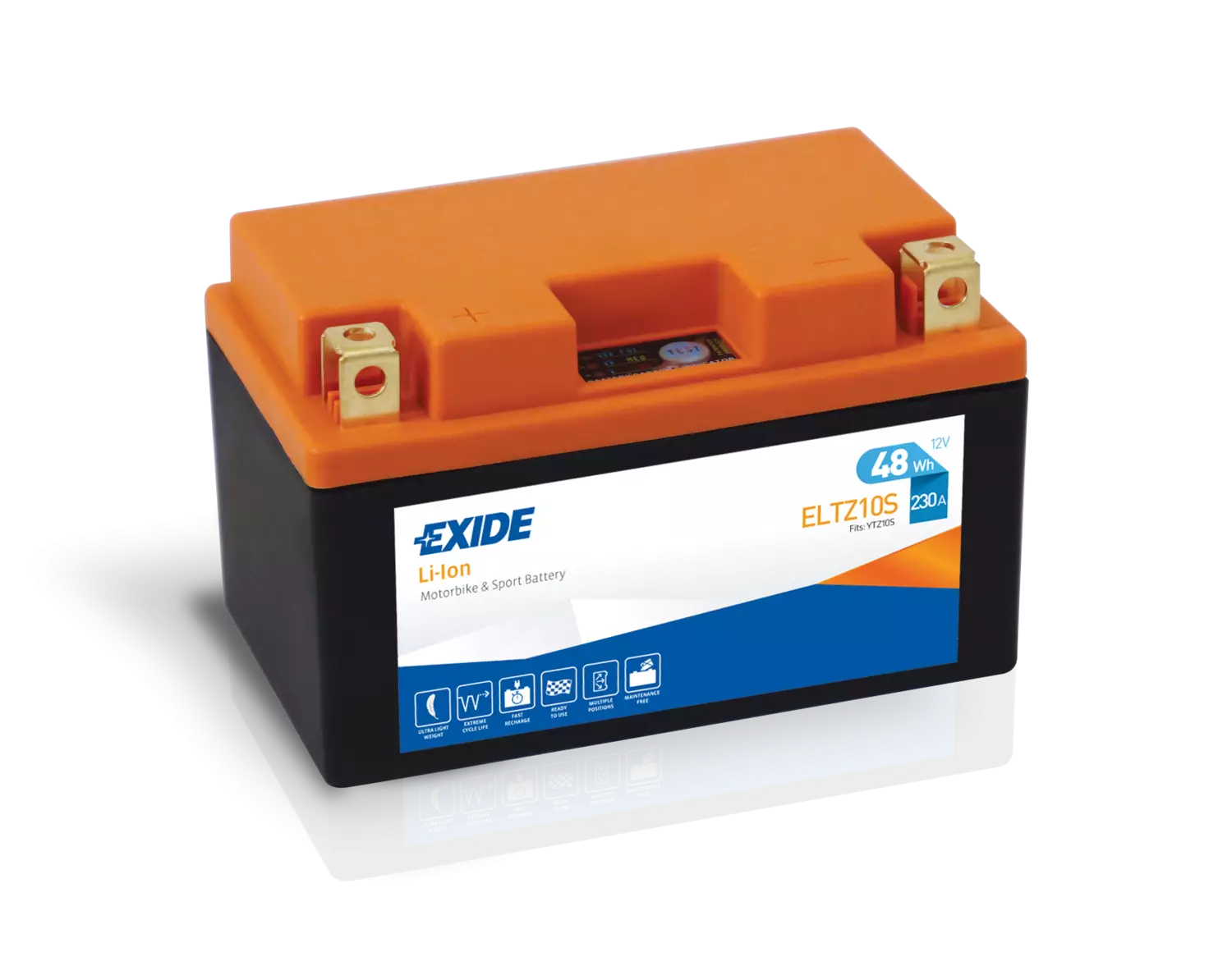 Аккумулятор мотоциклетный EXIDE LI-ION ELTZ10S
