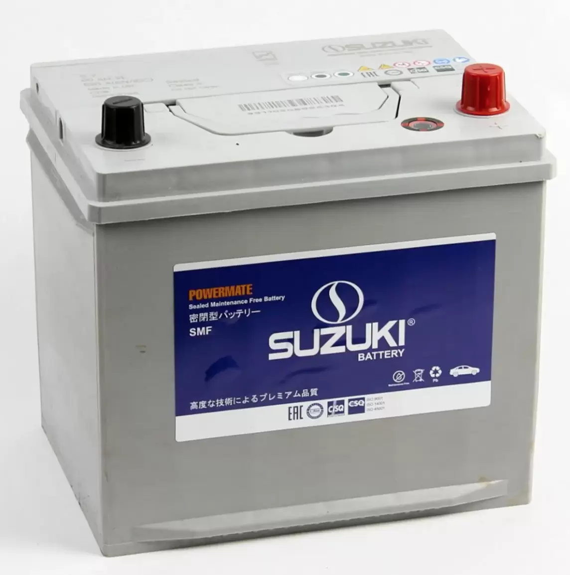 Аккумулятор автомобильный SUZUKI 6СТ-60.0 65D23L 60Ah 520A ОП (230х173х225) D23L