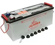Аккумулятор грузовой Alaska N 150 (MF 145G51) 6СТ-150 Ач прям.