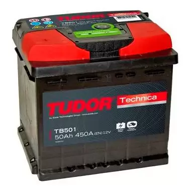 Аккумулятор автомобильный TUDOR Technica TB501 6СТ-50 Ач прям.