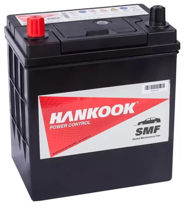 Аккумулятор автомобильный HANKOOK 46B19FR 6СТ-40 Ач обр.