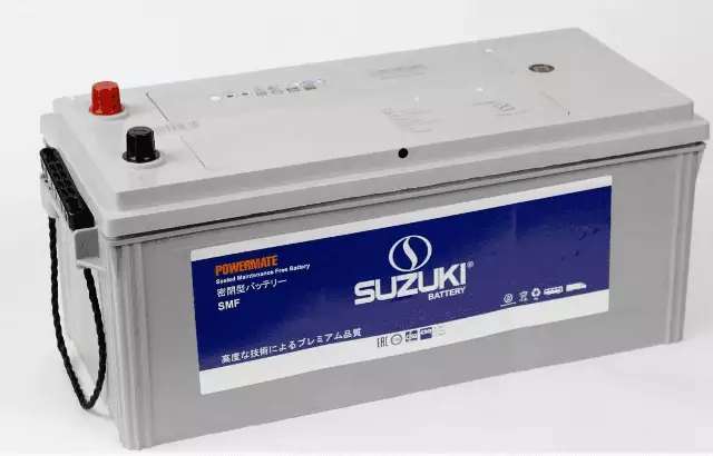 Аккумулятор автомобильный SUZUKI 6СТ-190.3 ОП конус (510х222х232) D5