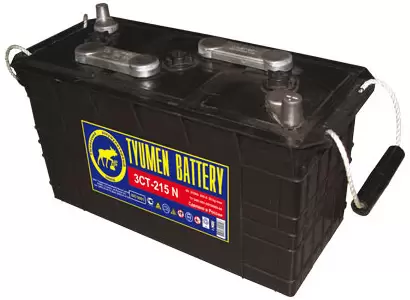 Аккумулятор грузовой TYUMEN BATTERY STANDARD 3СТ-215 Ач обр. (сухозаряженный)