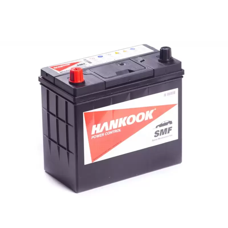 Аккумулятор автомобильный HANKOOK 45.1 Ah 430 A 55B24RS ПП (236x127x225) B24RS