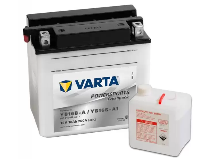 Аккумулятор мото Varta 516 015 016 (YB16B-A)