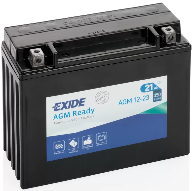 Аккумулятор мотоциклетный EXIDE AGM READY AGM12-23 21 Ач