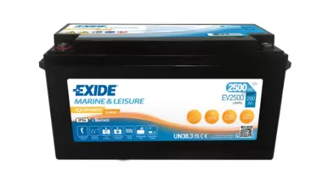 Аккумулятор лодочный EXIDE EQUIPMENT Li-Ion EV2500