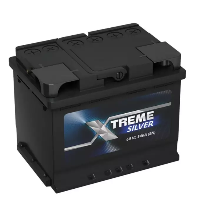 Аккумулятор автомобильный XTREME Silver L2 60Ah 540A ПП (242x175x190) L2