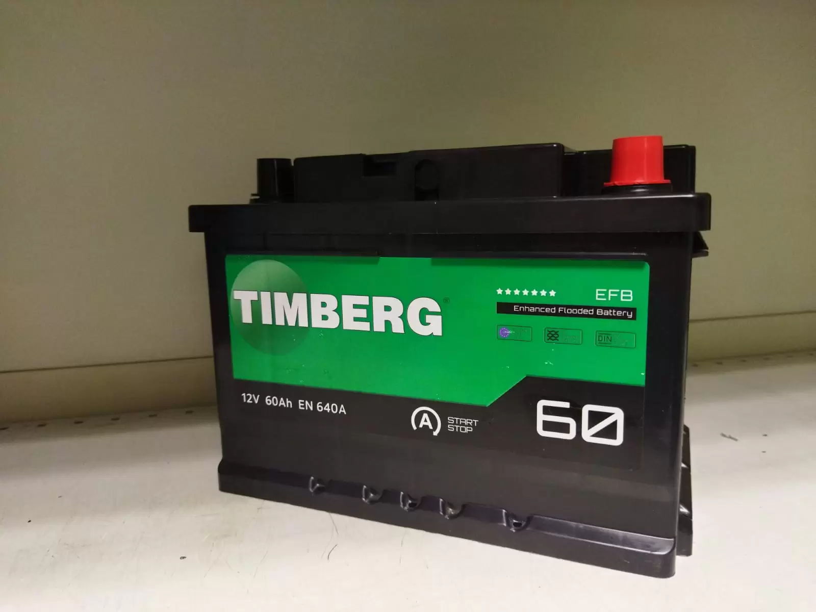 Аккумулятор автомобильный Timberg PREMIUM EFB EFB600 6СТ-60VL 60 Ач обр.