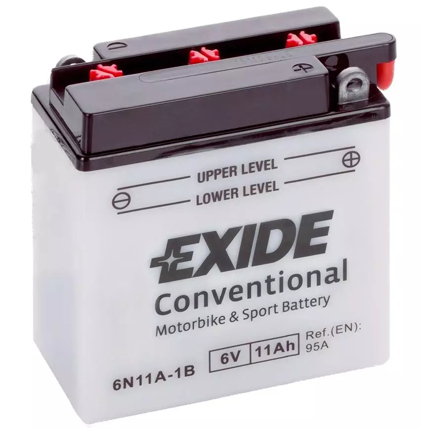 Аккумулятор мото сухозаряженный EXIDE CONVENTIONAL 6N11A-1B