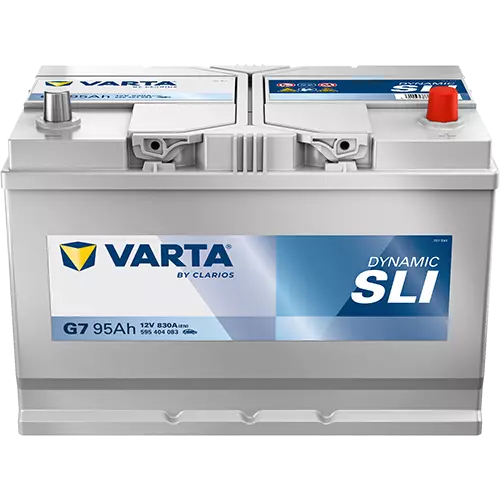 Аккумулятор автомобильный Varta Dynamic SLI G7 6СТ-95 Ач обр. (115D31L)
