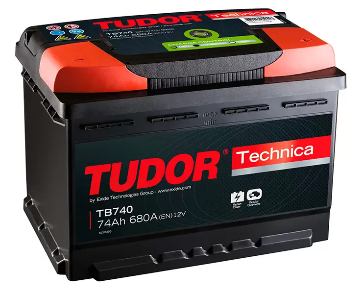 Аккумулятор автомобильный TUDOR Technica TB740 6СТ-74 Ач обр.