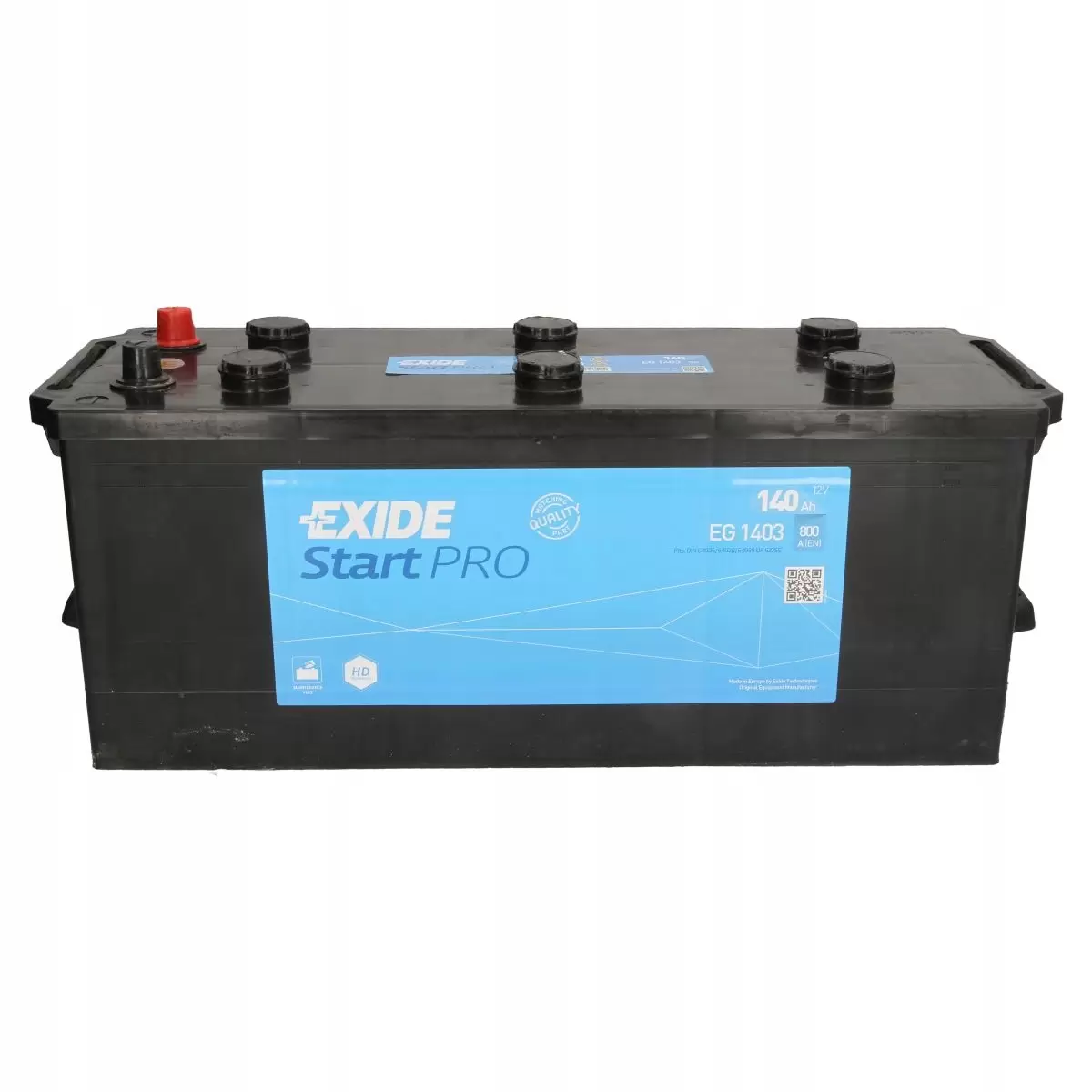 Аккумулятор грузовой EXIDE START PRO EG1403 140 Ач