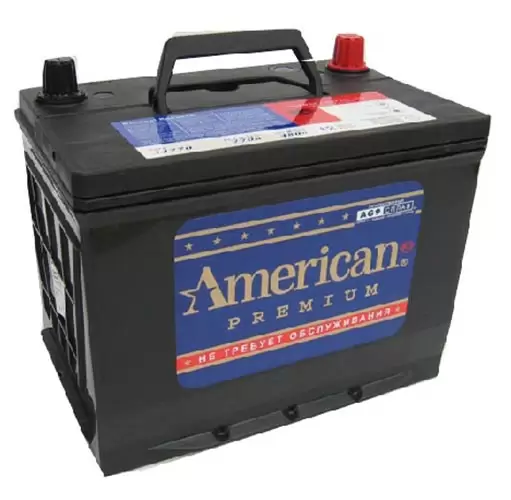 Аккумулятор автомобильный American 34770 6СТ-90 Ач прям.