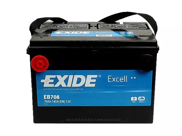 Автомобильный аккумулятор EXIDE EXCELL EB708 70 Ач
