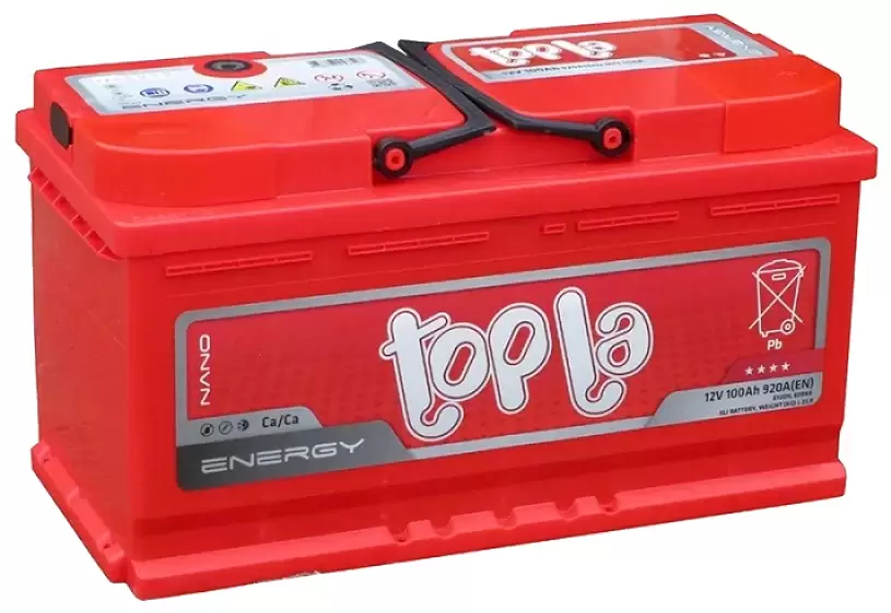 Аккумулятор Topla Energy 108400 6СТ-100 Ач обр.