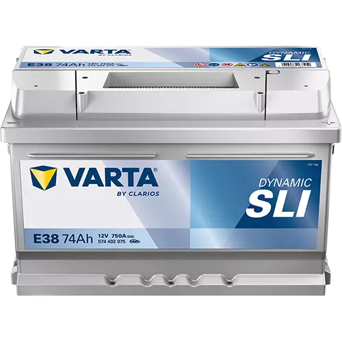 Аккумулятор автомобильный Varta Dynamic SLI E38 6СТ-74 обр.LB3