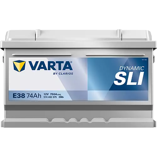 Аккумулятор автомобильный Varta Dynamic SLI E38 6СТ-74 обр.LB3