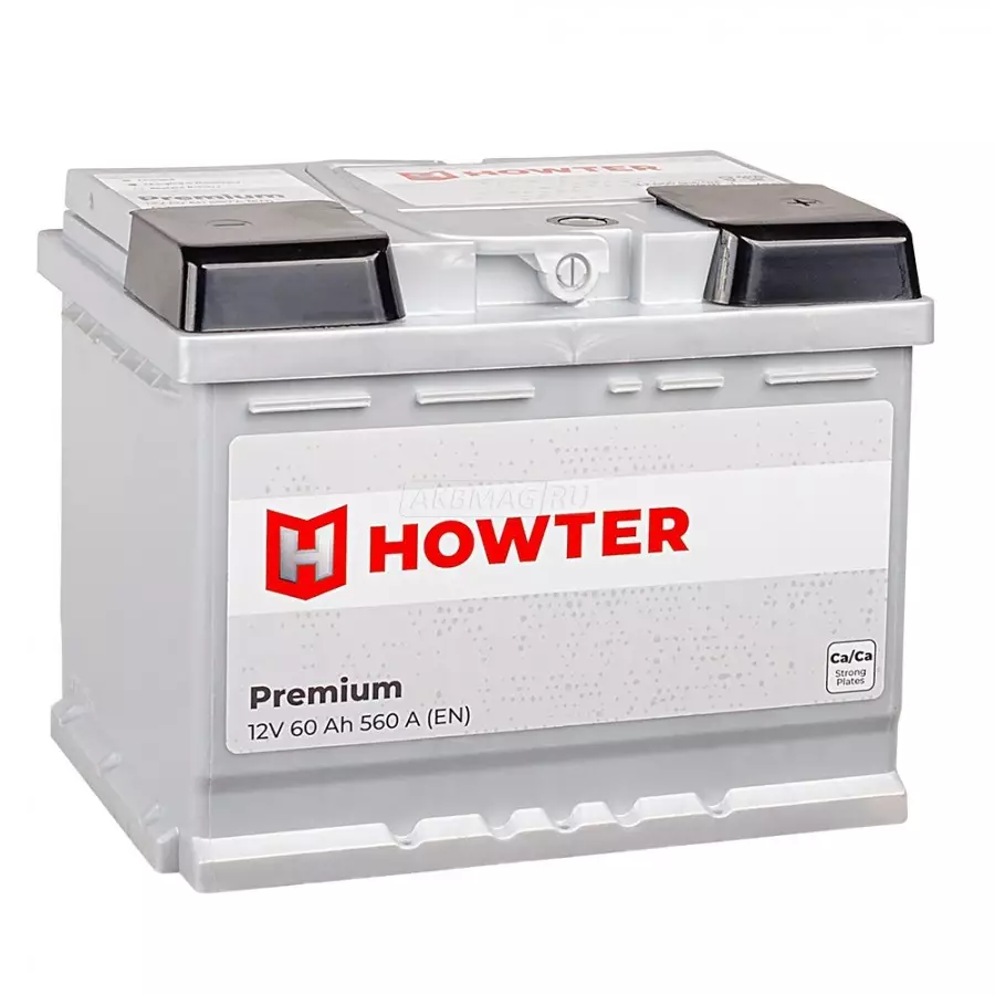 HOWTER Premium 60R 560A ОП (242x175x190)