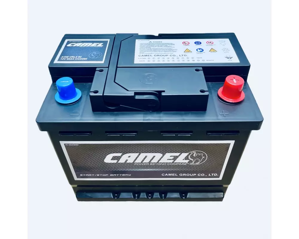 Аккумулятор CAMEL AGM 60Ah 640A ОП (AGM VRL260) (242x175x190) L2